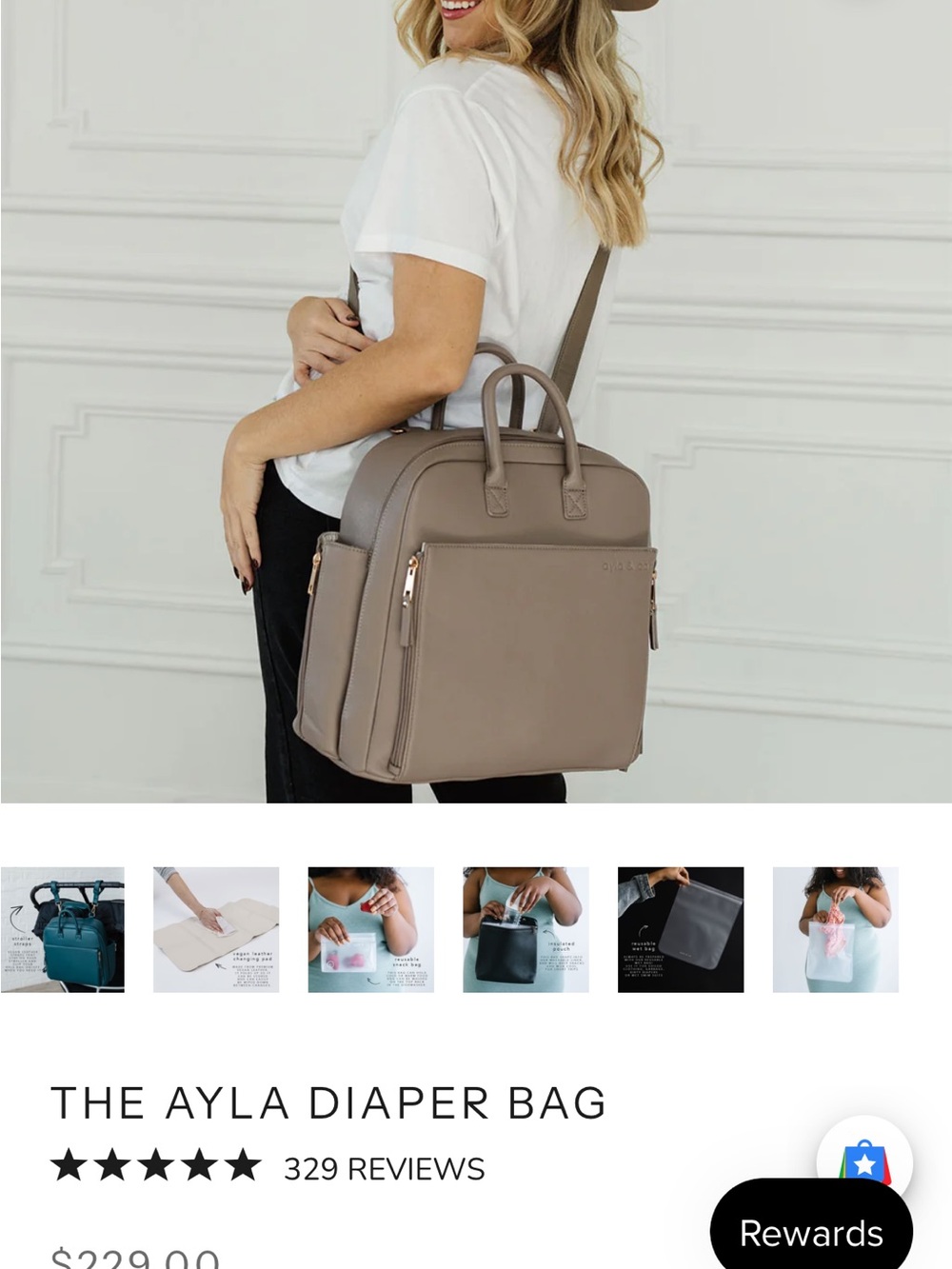 Ayla&Co Diaper Bag - Picture 4 of 4